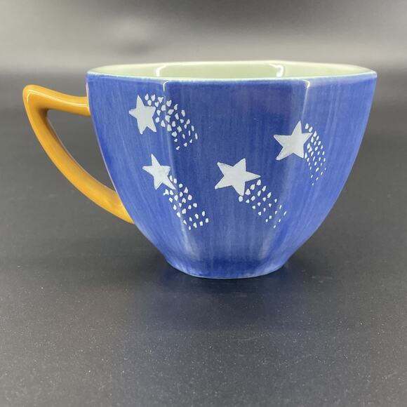 Pfaltzgraff Villa Della Luna Rare Teacup 2004 Dancing w/the Moon Kolpen/Tiegreen - Picture 2 of 7